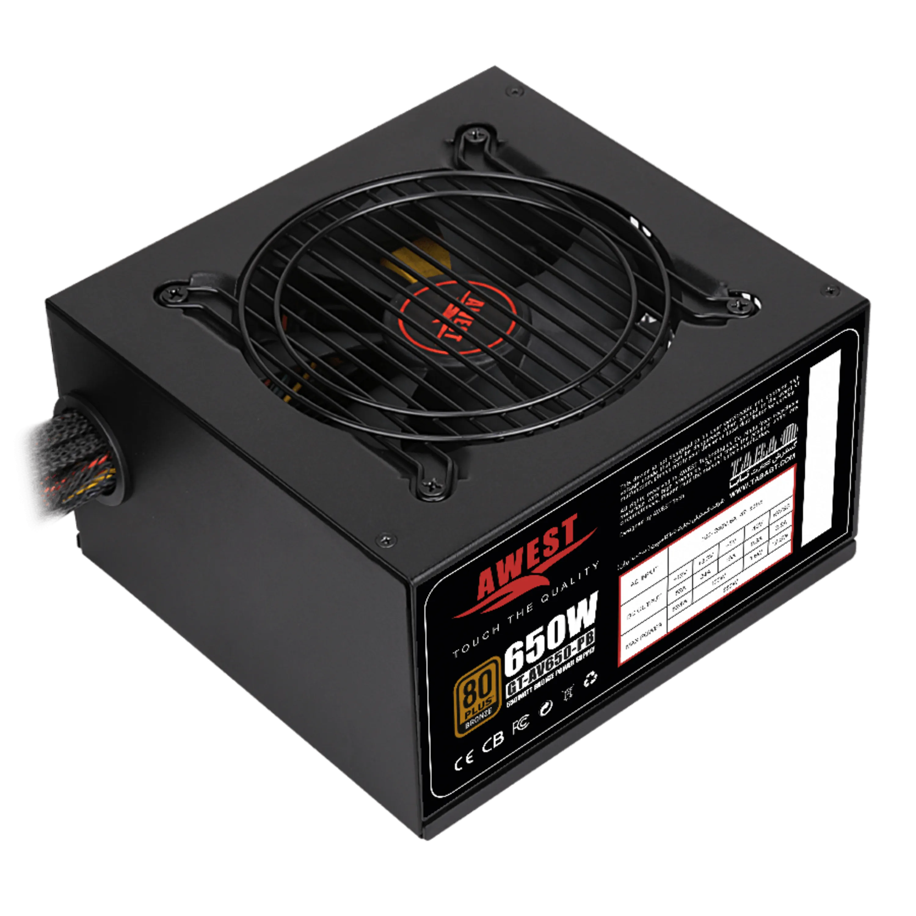 پاور اوست مدل KT-010665 | GT-AV650-PB